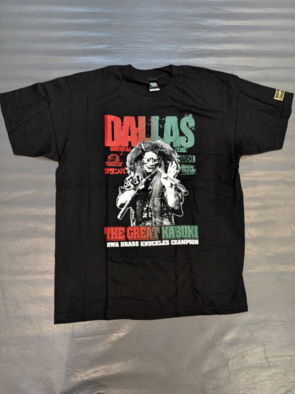 ザ・グレート・カブキ「DALLAS」 Tシャツ