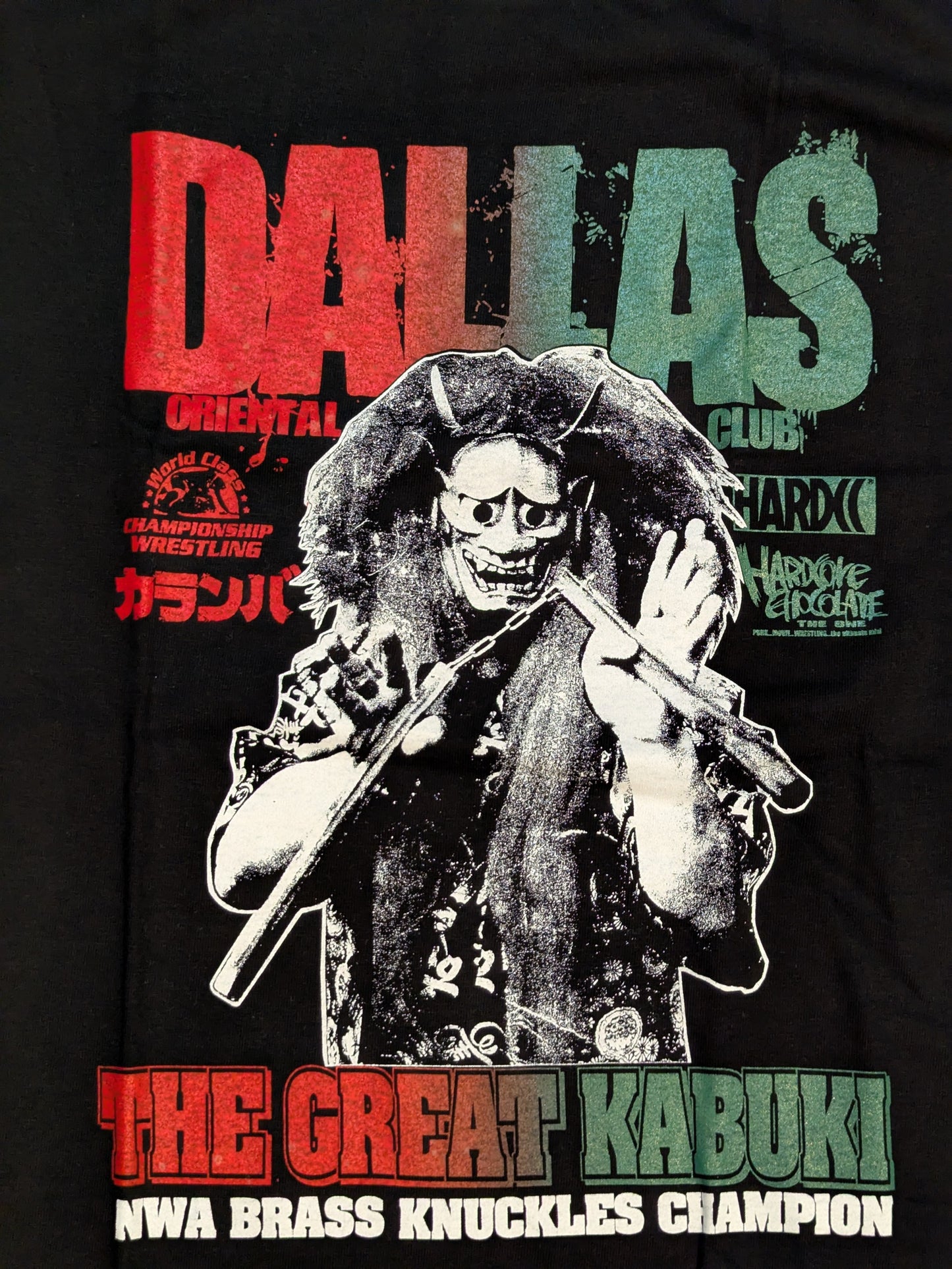 ザ・グレート・カブキ「DALLAS」 Tシャツ