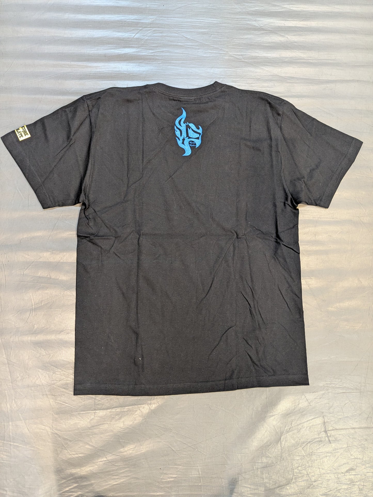 ケンドー・カシン「PROBLEMS へそ曲がり逆十字ブラック」Tシャツ②
