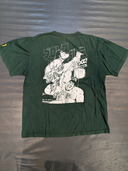 Pro Wrestling Superstar Chronicles 'Shinjuku Kick Incident' T-shirt (Kick Ivy Green)