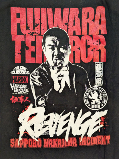 Yoshiaki Fujiwara "FUJIWARA TERROR" T-shirt