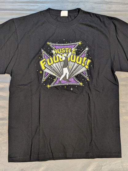 Razor Ramon HG "HUSTLE Fuuuuuu!!" Illustration T-shirt