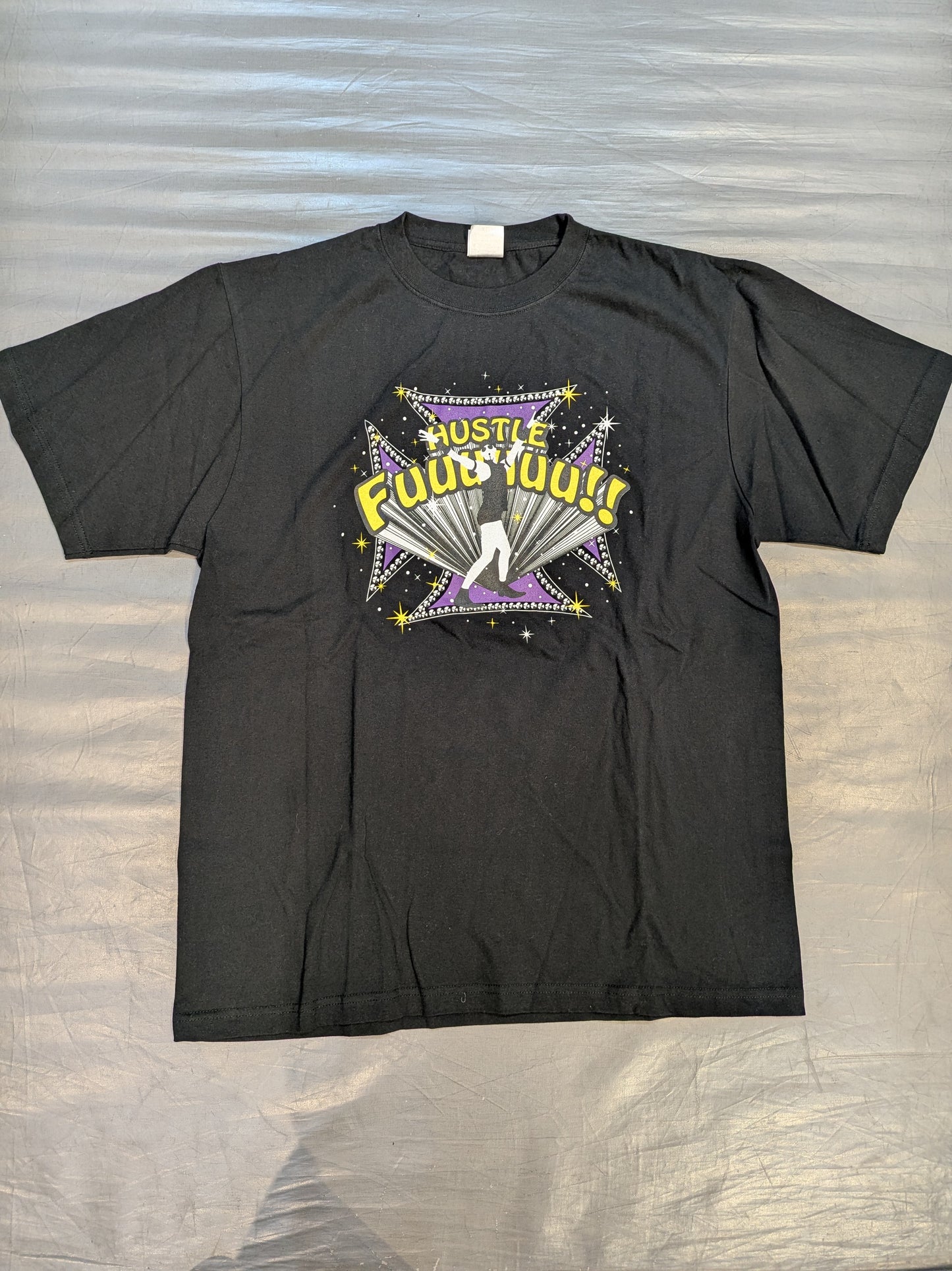 Razor Ramon HG "HUSTLE Fuuuuuu!!" Illustration T-shirt