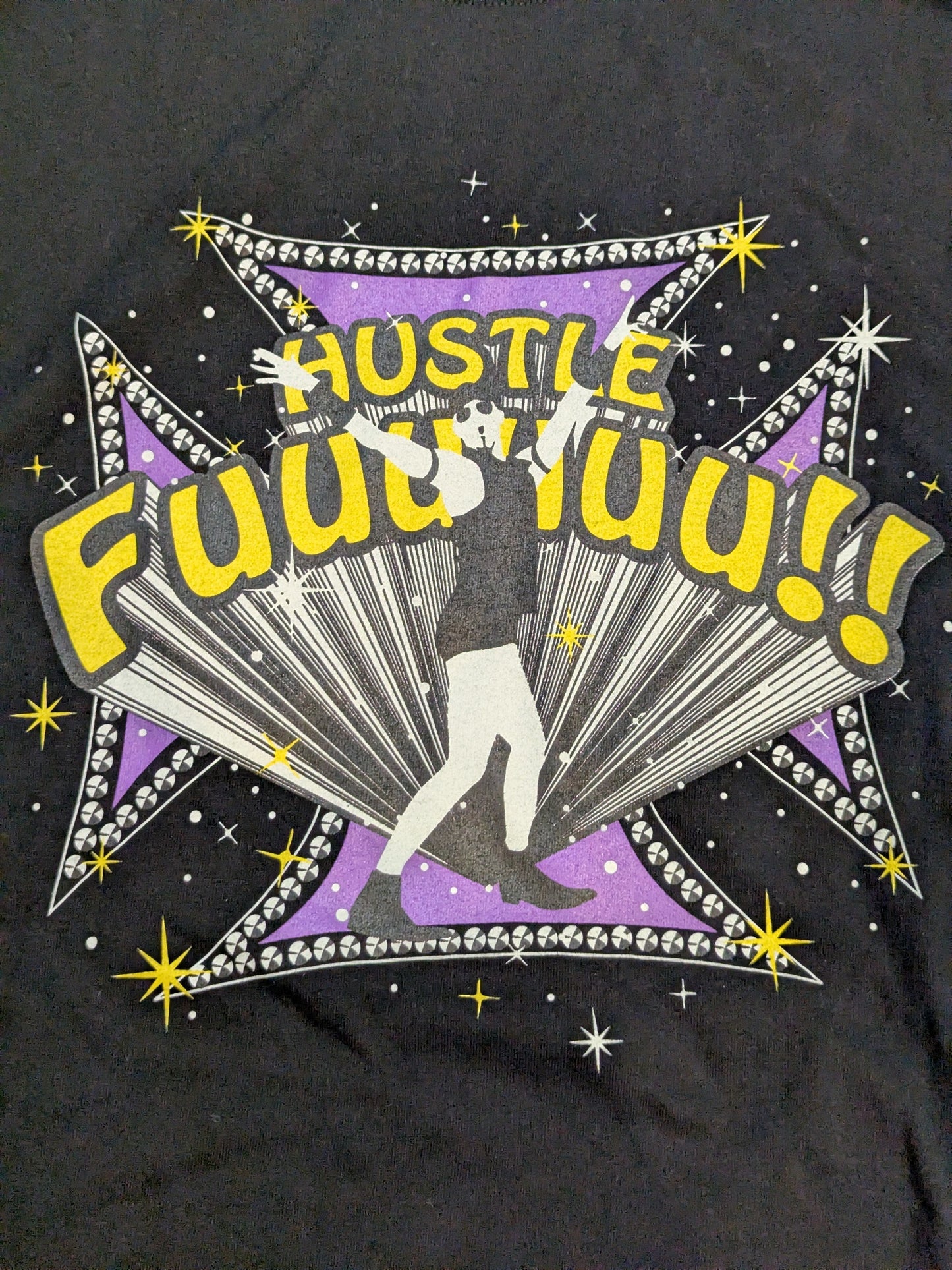 Razor Ramon HG "HUSTLE Fuuuuuu!!" Illustration T-shirt