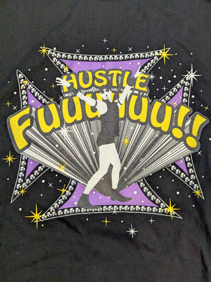 Razor Ramon HG "HUSTLE Fuuuuuu!!" Illustration T-shirt