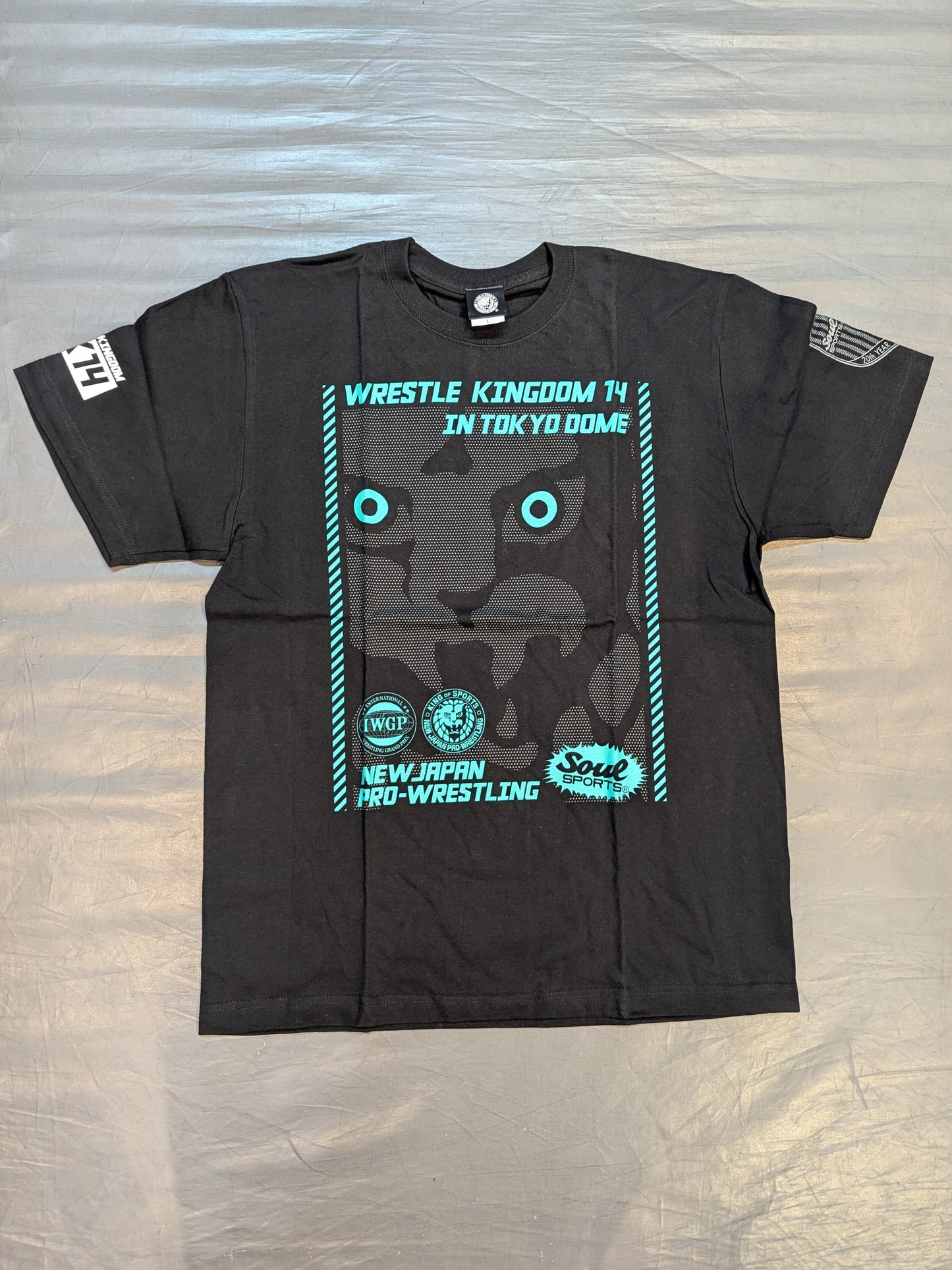 WRESTLE KINGDOM 14 大会記念「SOUL SPORTS」Tシャツ