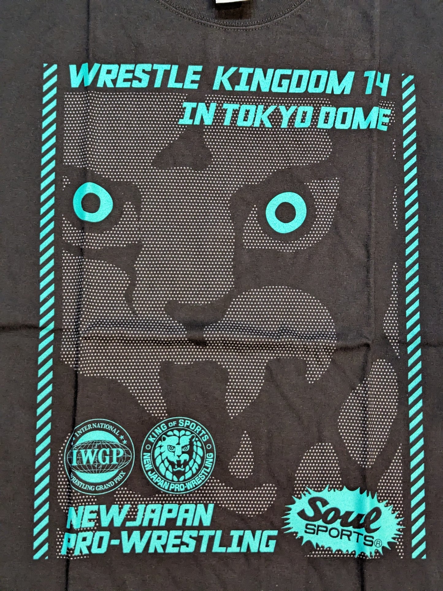 WRESTLE KINGDOM 14 大会記念「SOUL SPORTS」Tシャツ