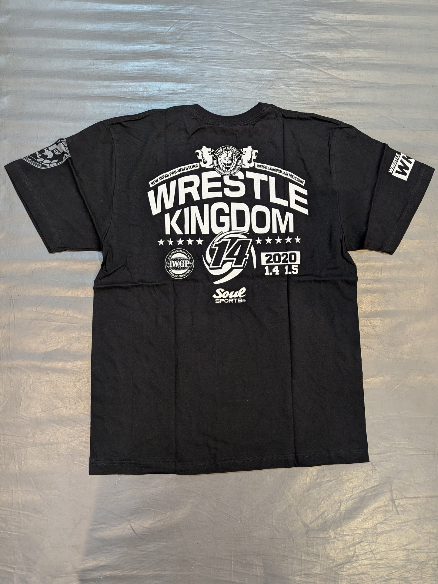 WRESTLE KINGDOM 14 大会記念「SOUL SPORTS」Tシャツ