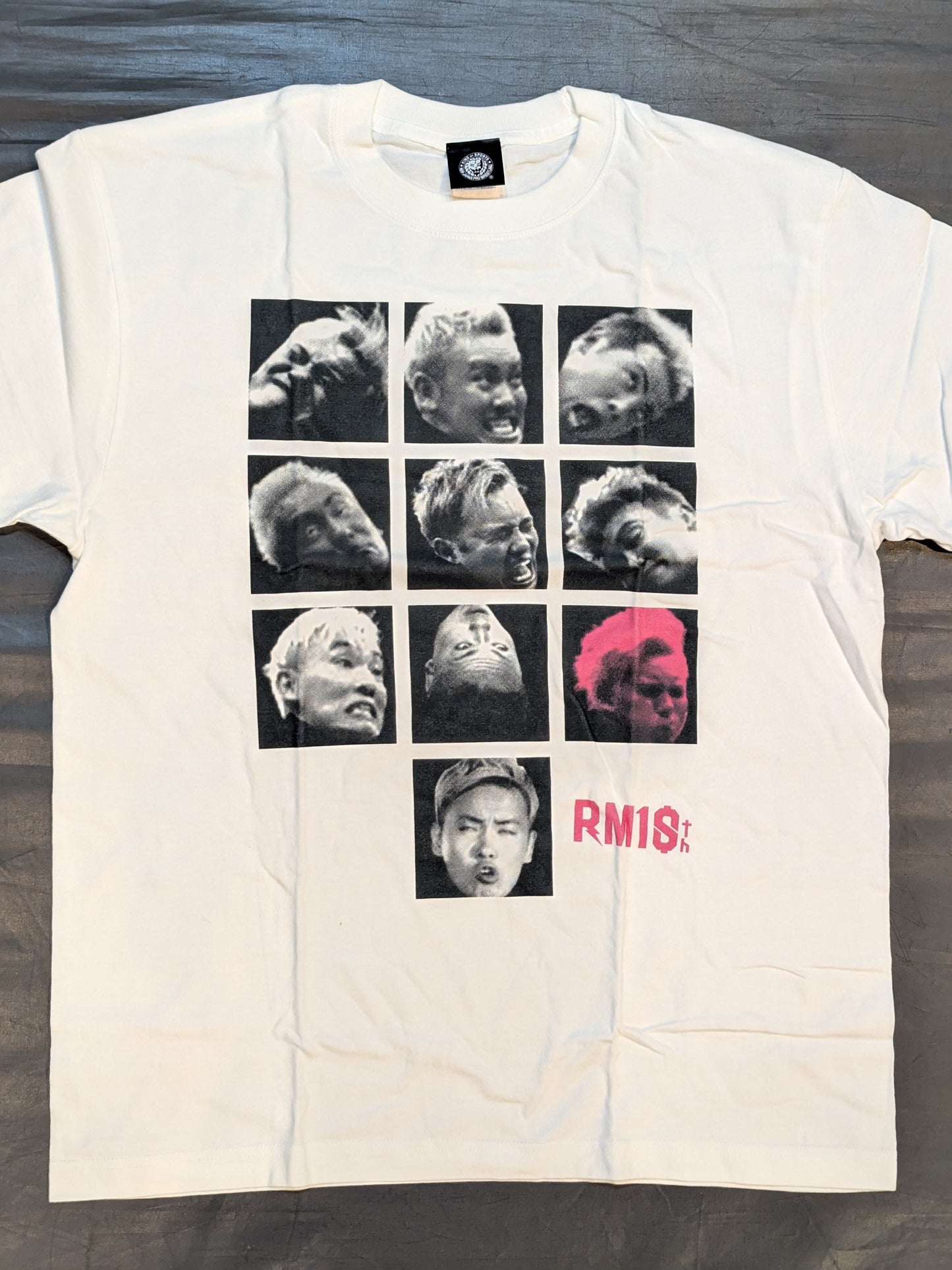 オカダ・カズチカ「RM10th FACE Ⅱ」Tシャツ