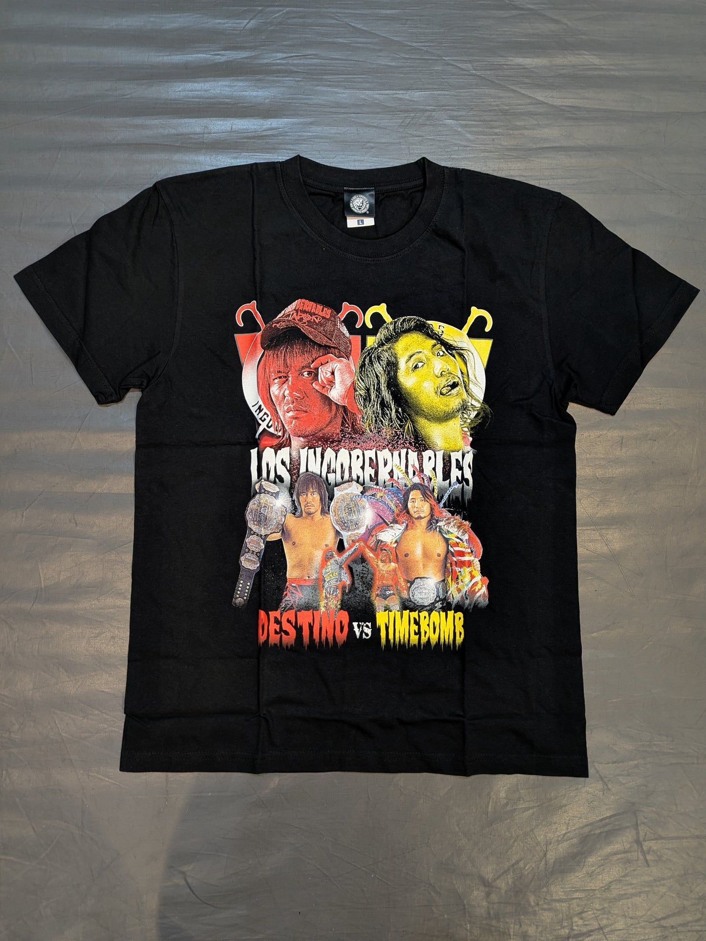 旗揚げ記念日 内藤哲也vs高橋ヒロム ピクチャーTシャツ