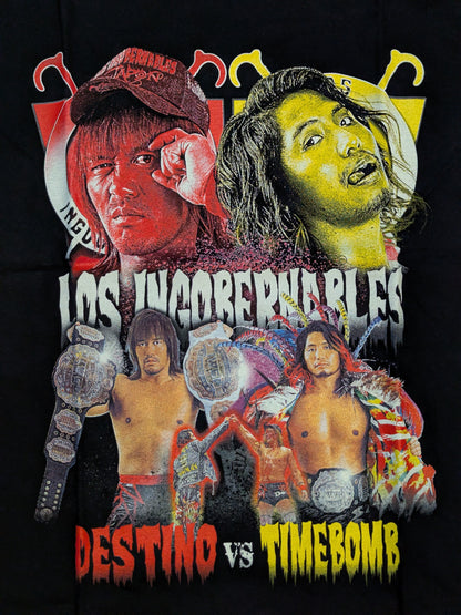 旗揚げ記念日 内藤哲也vs高橋ヒロム ピクチャーTシャツ
