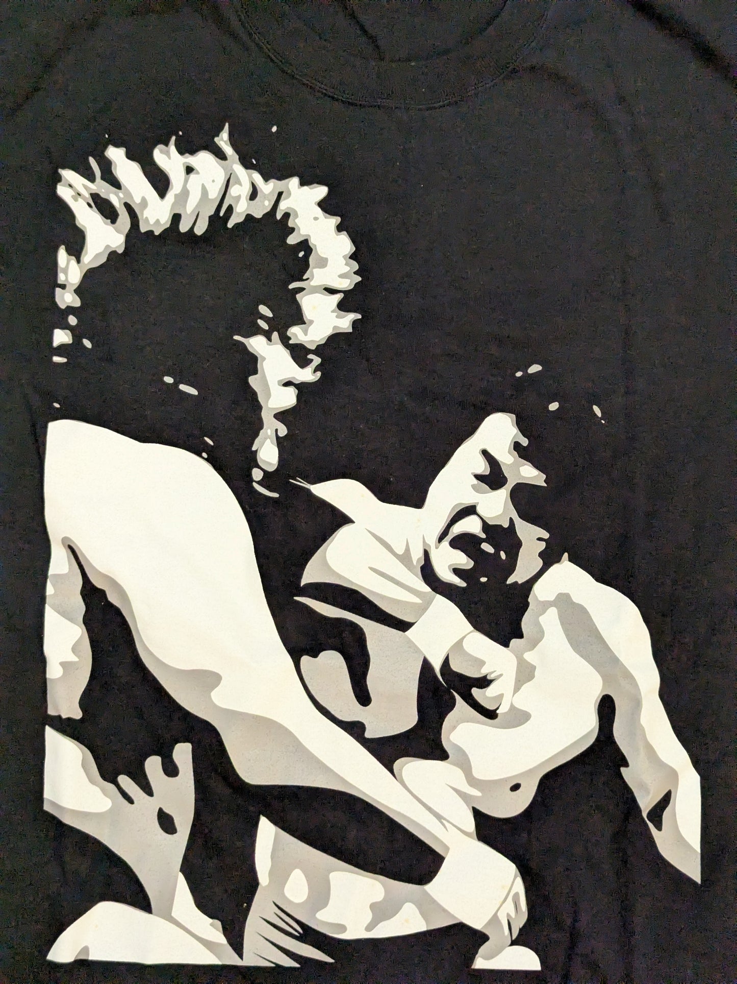 三沢光晴「エルボー」イラストTシャツ