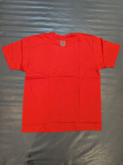 大森隆男「WILD HEART」Tシャツ(レッド)
