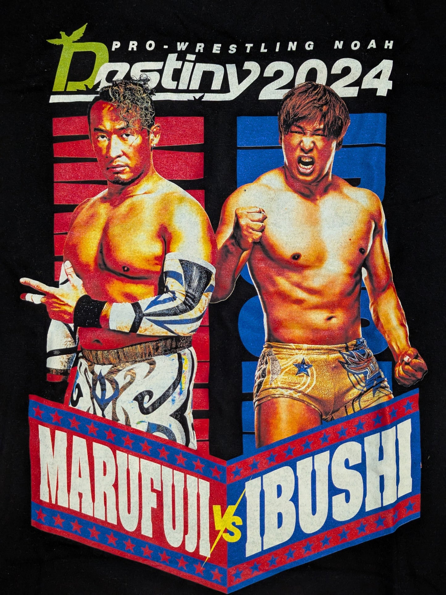 Naomichi Marufuji vs Kota Ibushi "Destiny 2024" Tournament Commemorative T-Shirt