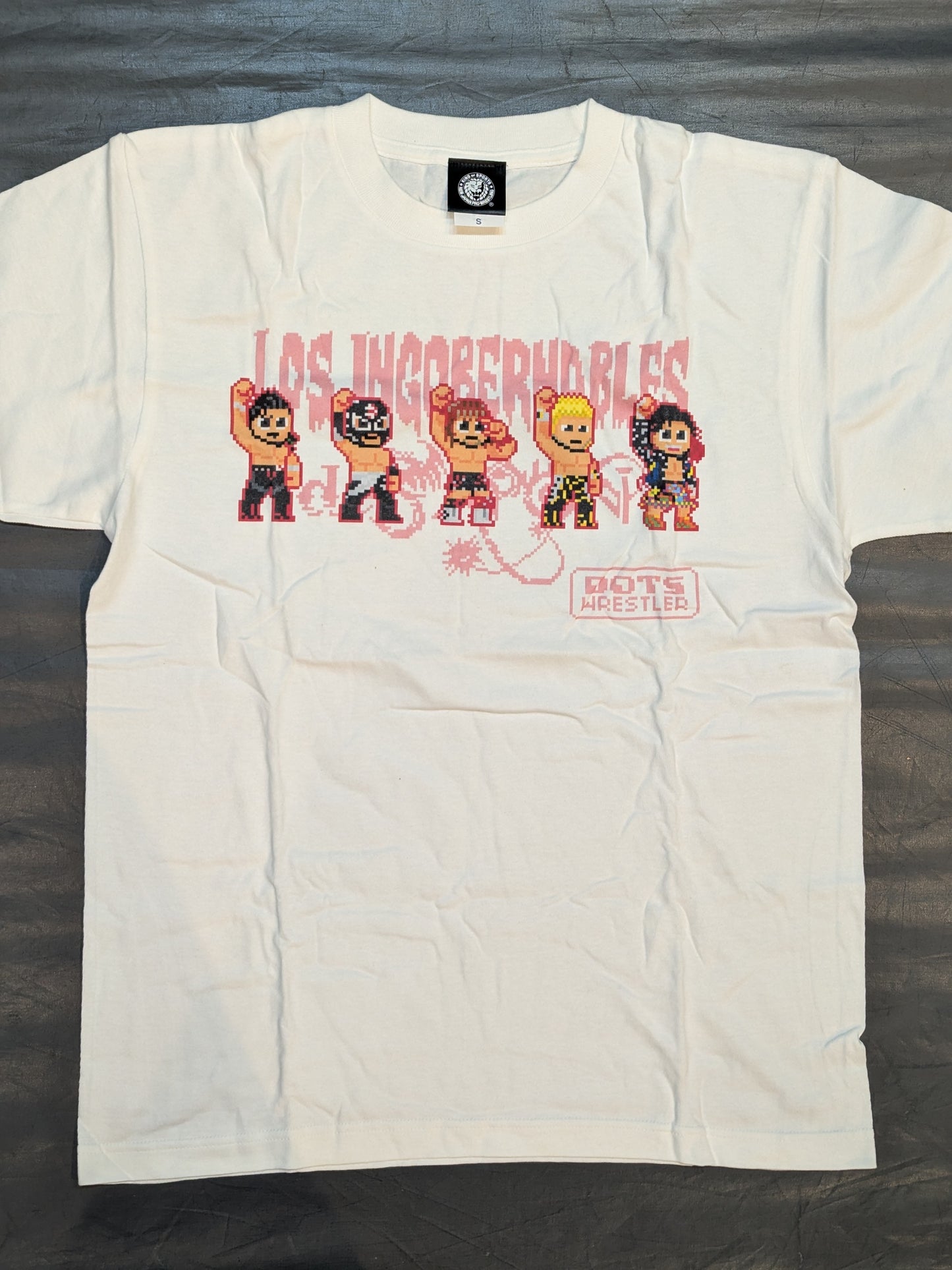 L・I・J「ドットレスラーver.3」Tシャツ(ホワイト)
