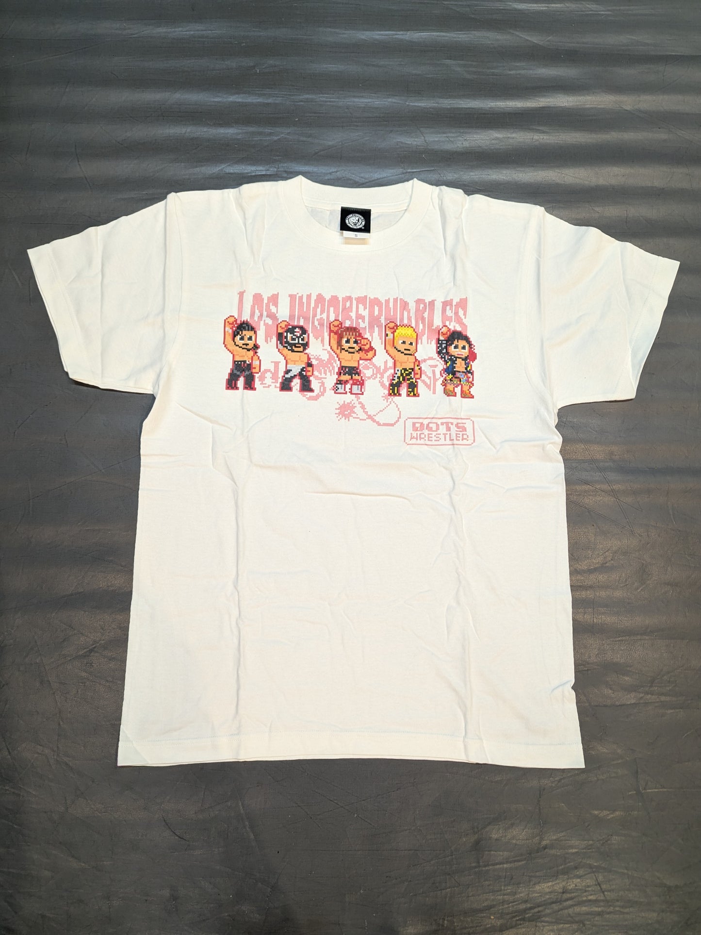 L・I・J「ドットレスラーver.3」Tシャツ(ホワイト)