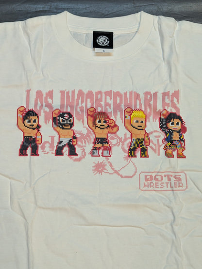 L・I・J「ドットレスラーver.3」Tシャツ(ホワイト)
