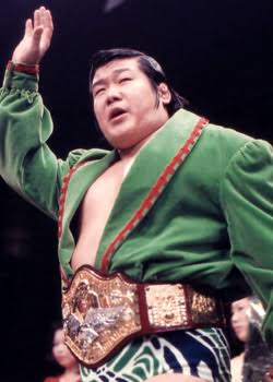 Mighty Inoue's ★long IWA World Heavyweight Championship days worn by him!! ★