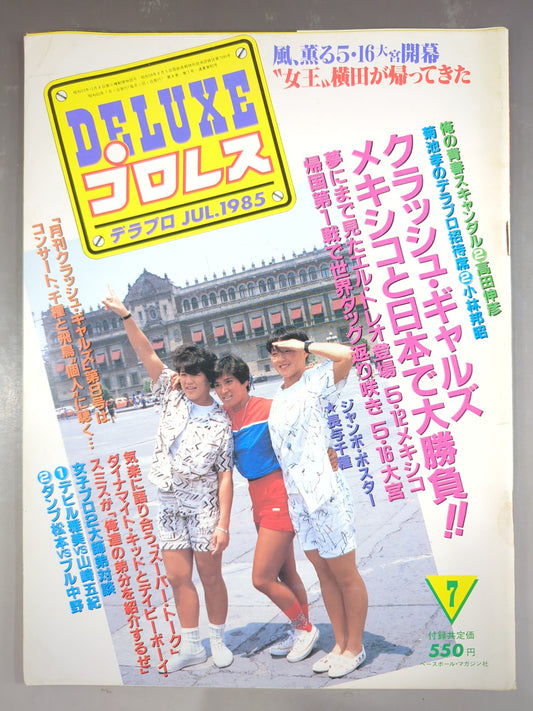 デラックスプロレス 1985年7月号