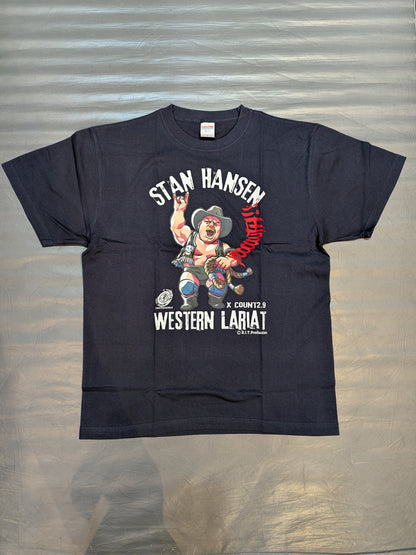 Stan Hansen× Count 2.9 "SH Yoooo TH!!" T-shirt (2) (Black)