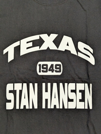 Stan Hansen "TEXAS 1949" T-shirt (1) (Black)