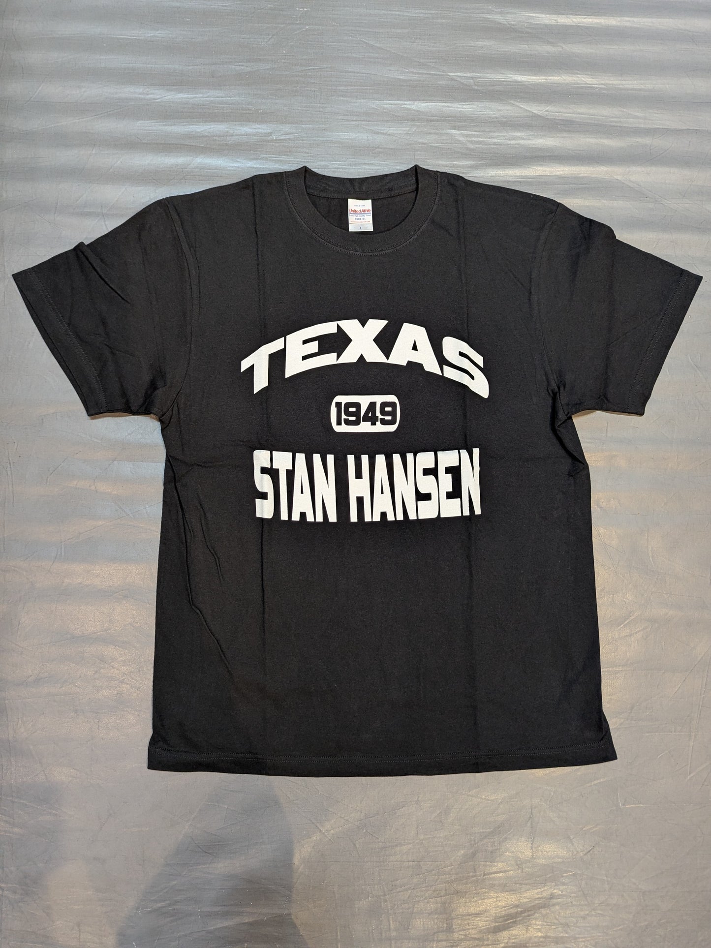 Stan Hansen "TEXAS 1949" T-Shirt (2) (Black)