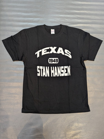 Stan Hansen "TEXAS 1949" T-Shirt (2) (Black)