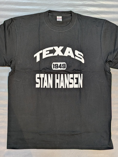 スタン・ハンセン「TEXAS 1949」Tシャツ③(ブラック)
