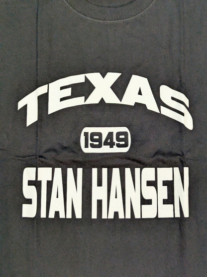 Stan Hansen "TEXAS 1949" T-shirt (3) (Black)