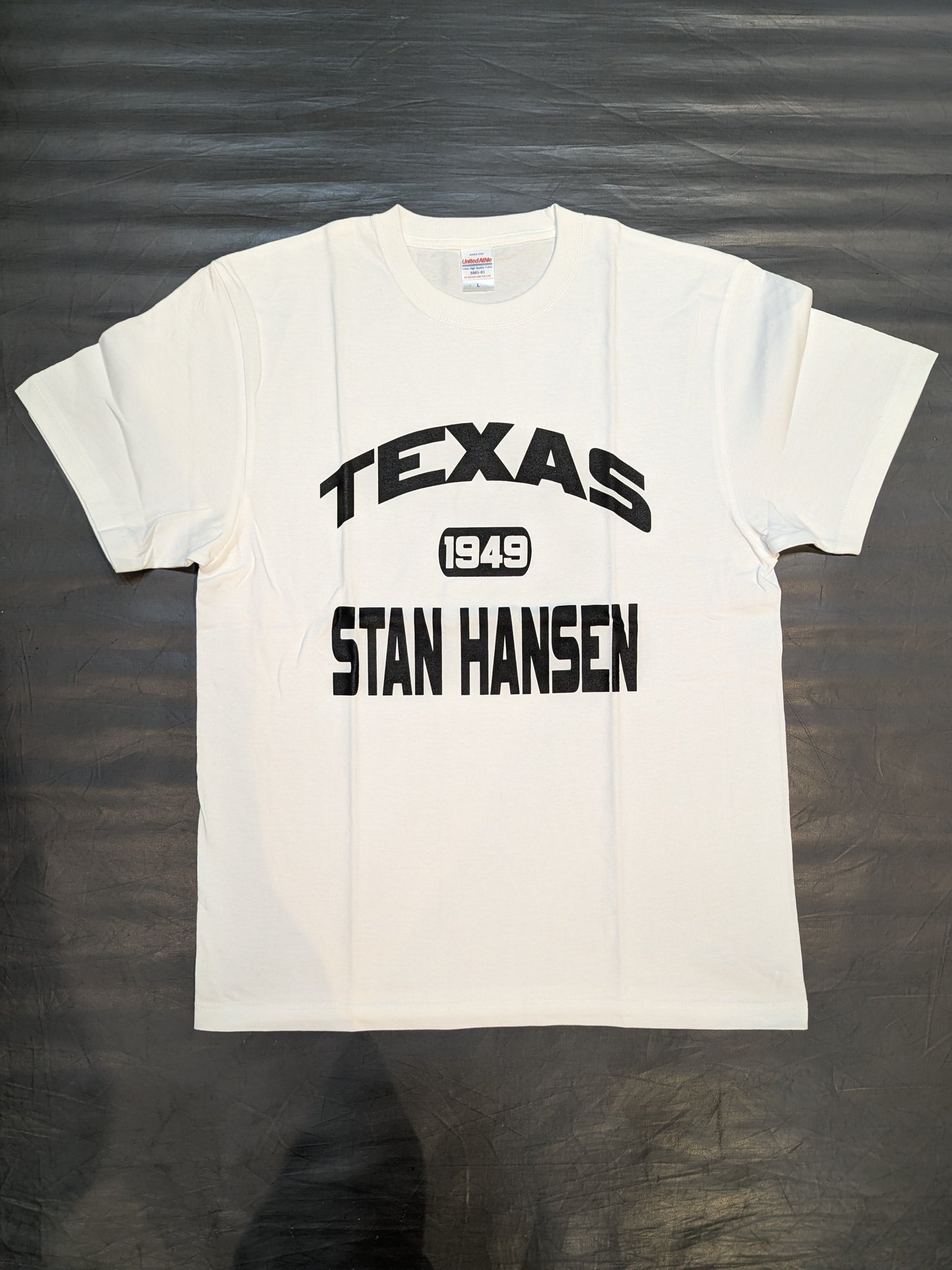 Stan Hansen "TEXAS 1949" T-shirt (4) (White)