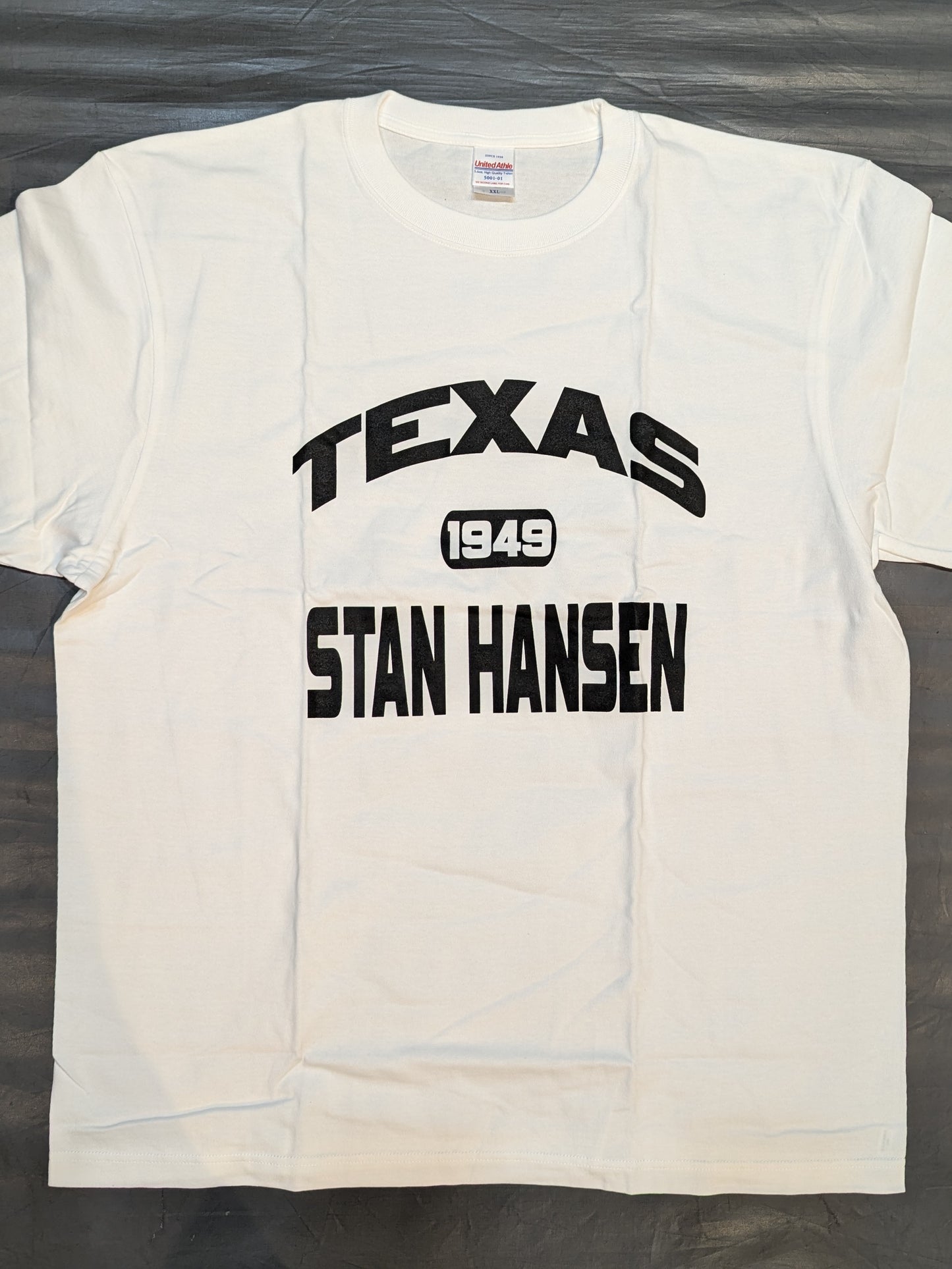 Stan Hansen "TEXAS 1949" T-shirt (5) (White)