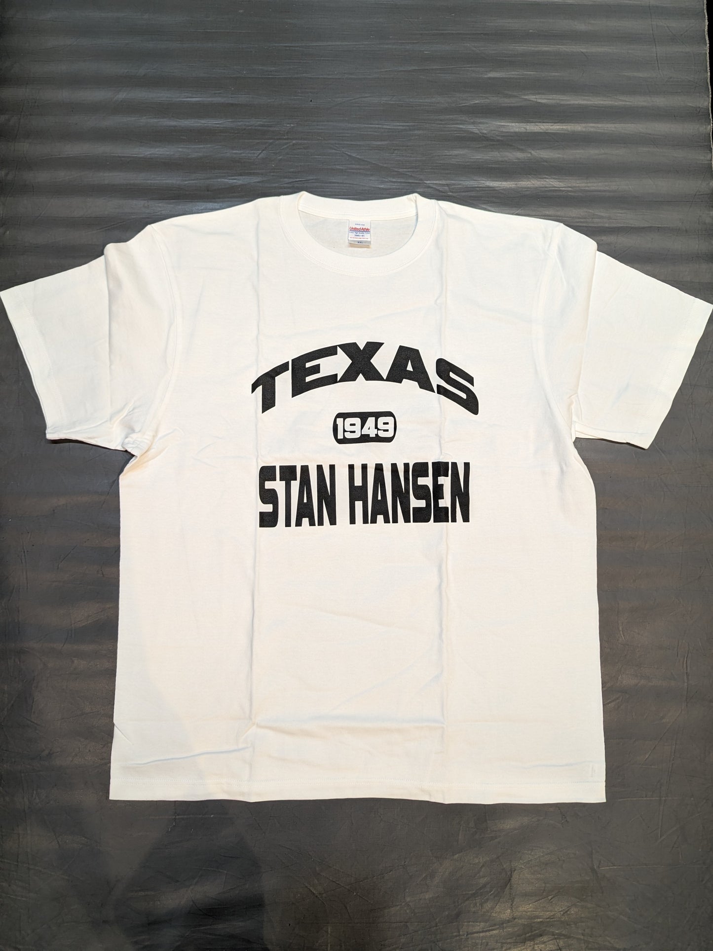 Stan Hansen "TEXAS 1949" T-shirt (5) (White)