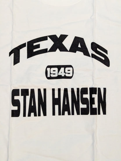 Stan Hansen "TEXAS 1949" T-shirt (5) (White)