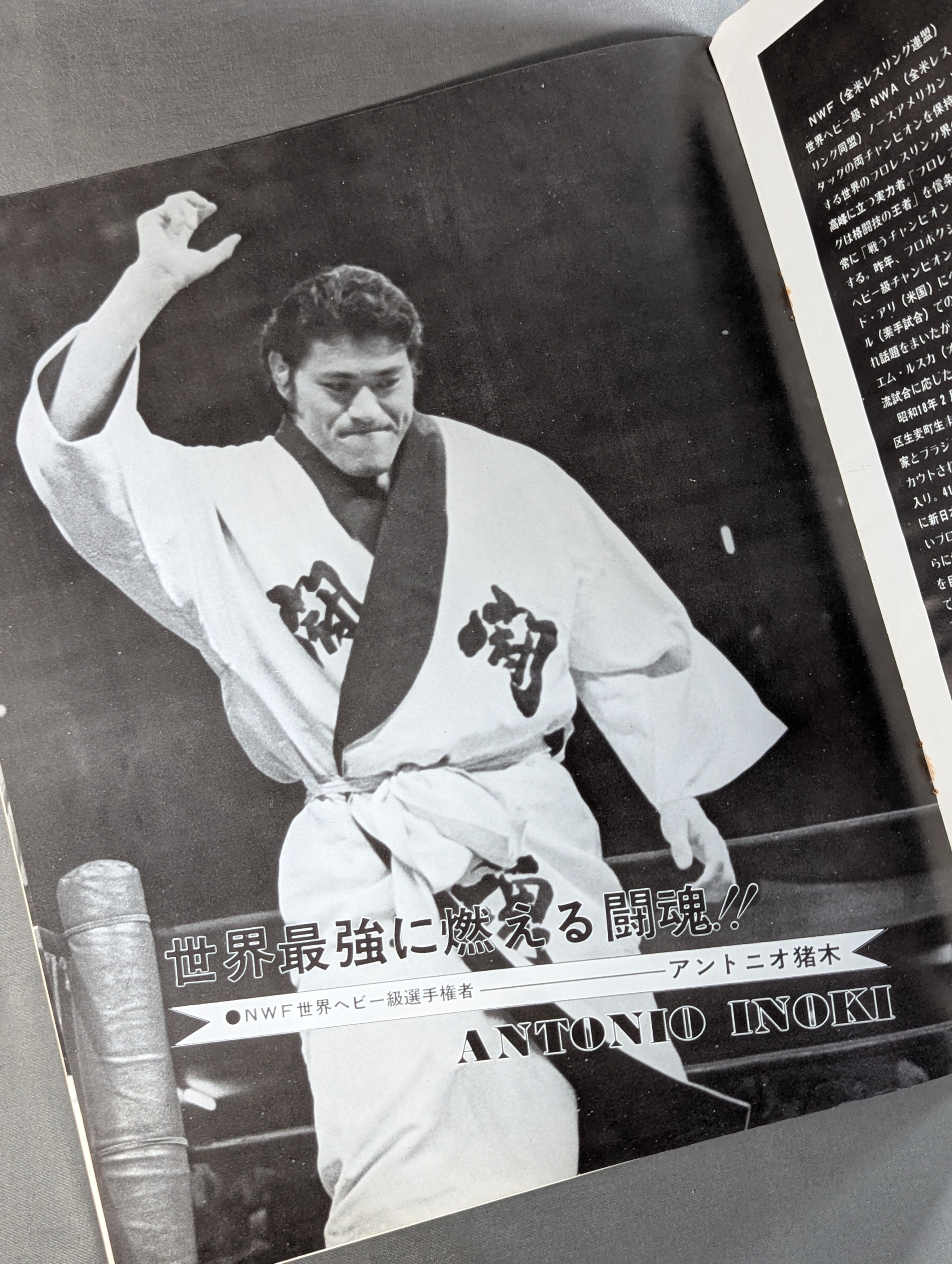 ☆猪木vsウイリエム・ルスカ 初戦☆ 格闘技世界一決定戦 – 闘道館