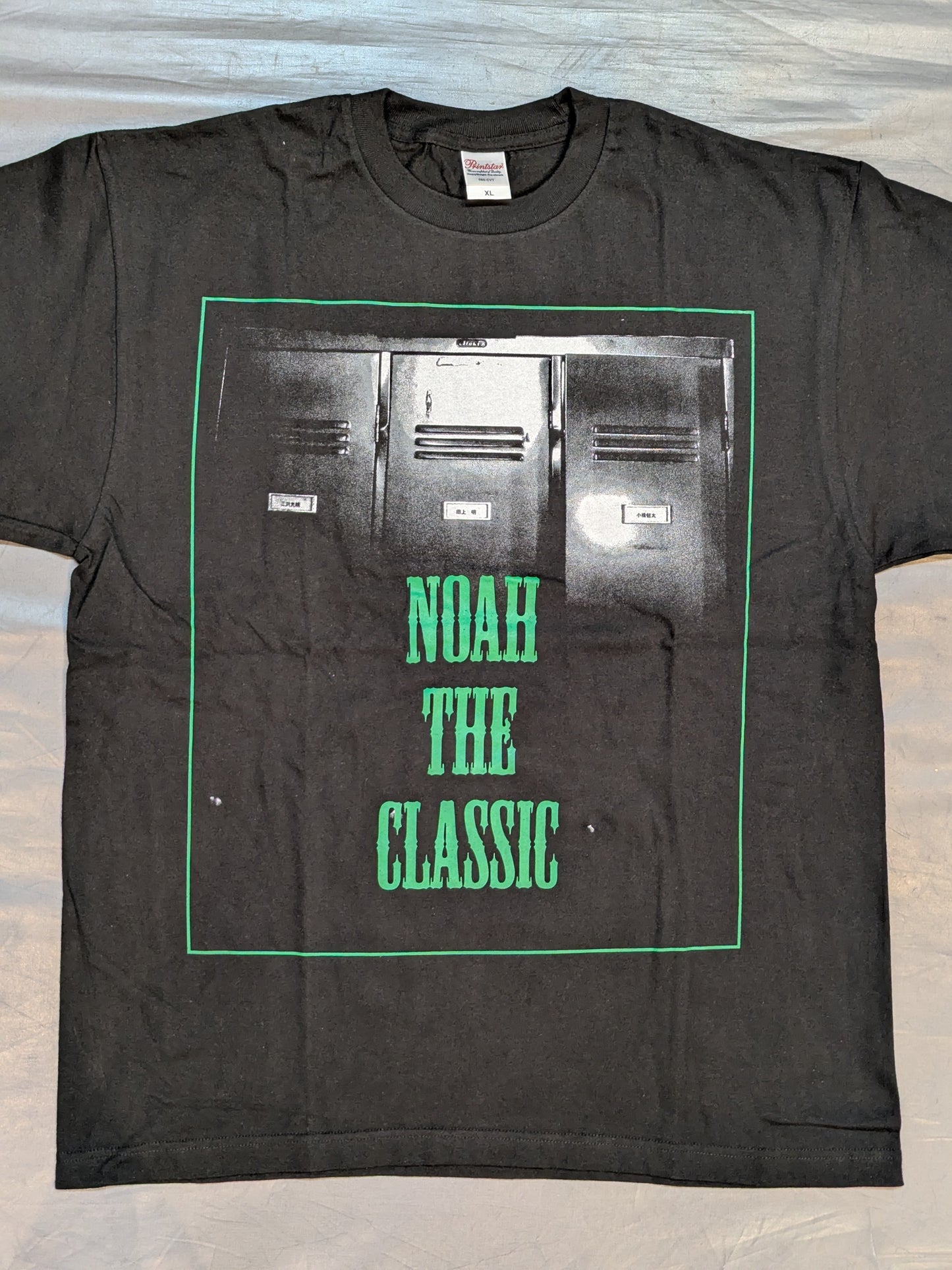 NOAH THE CLASSIC Tシャツ(ブラック×レジェンドグリーン)