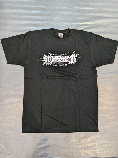 ★限定品★ 小橋建太「FINAL BURNING」Tシャツ(ブラック)