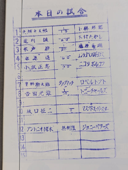 ★猪木vsパワーズ NWF戦★ 77第4回ワールド大リーグ戦【最終戦】