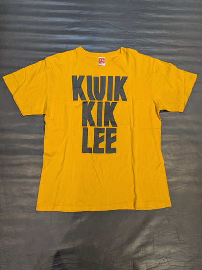 クイック・キック・リー(前田日明)「U.K. TOUR 1982-1983」Tシャツ