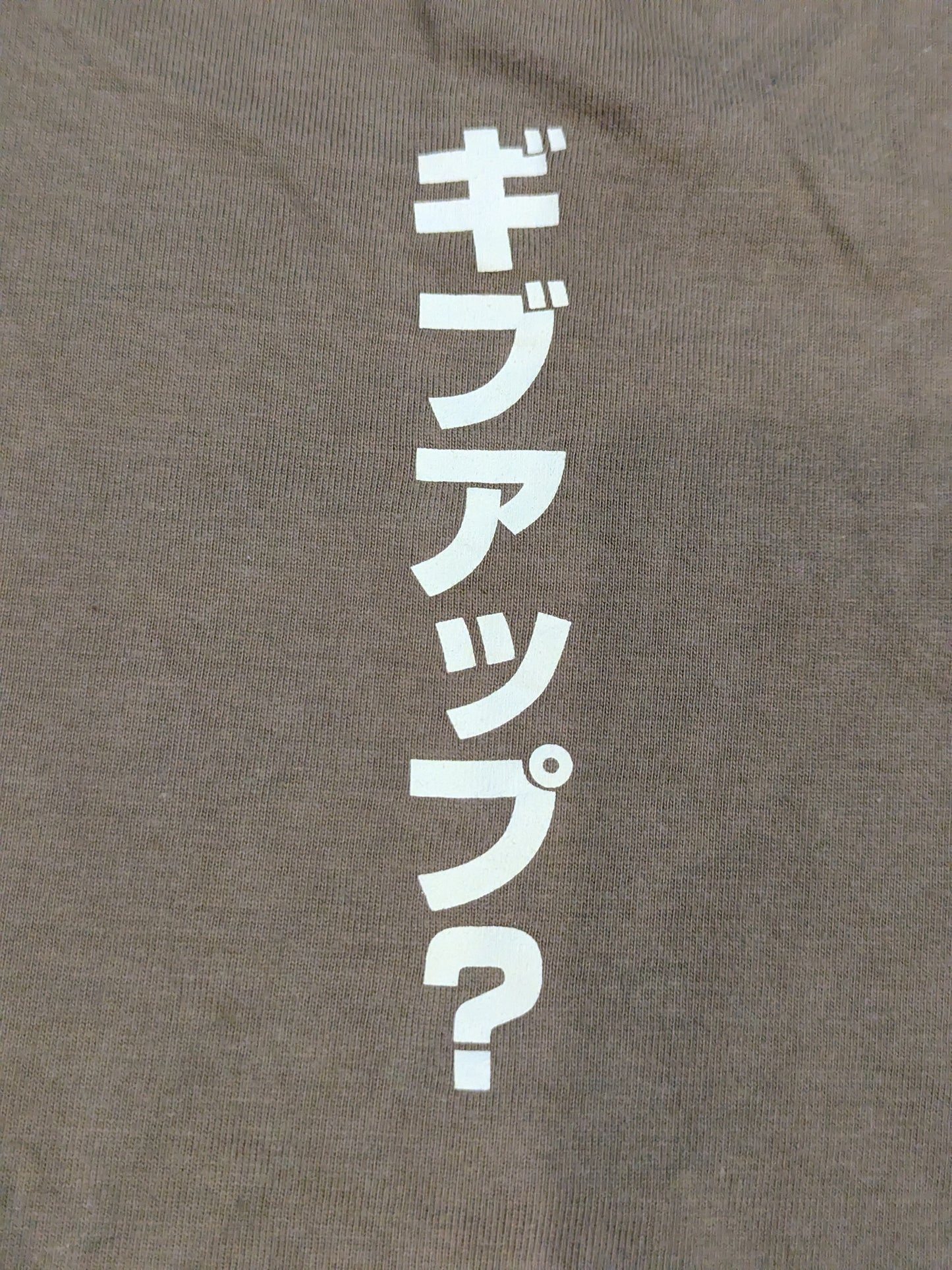 Yoshiaki Fujiwara "Extreme." Picture T-shirt