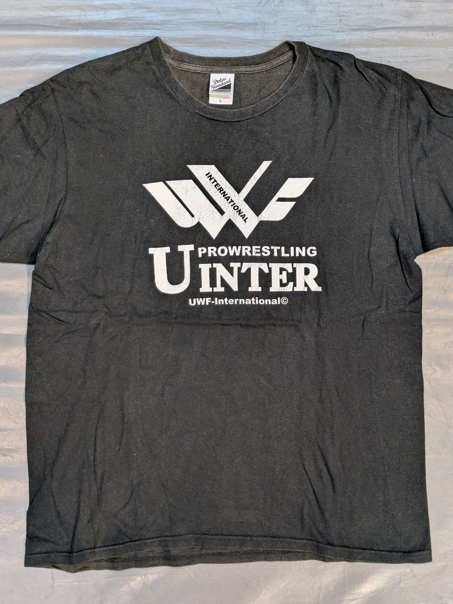 UWF INTERNATIONAL Logo T-Shirt (1) (Black)