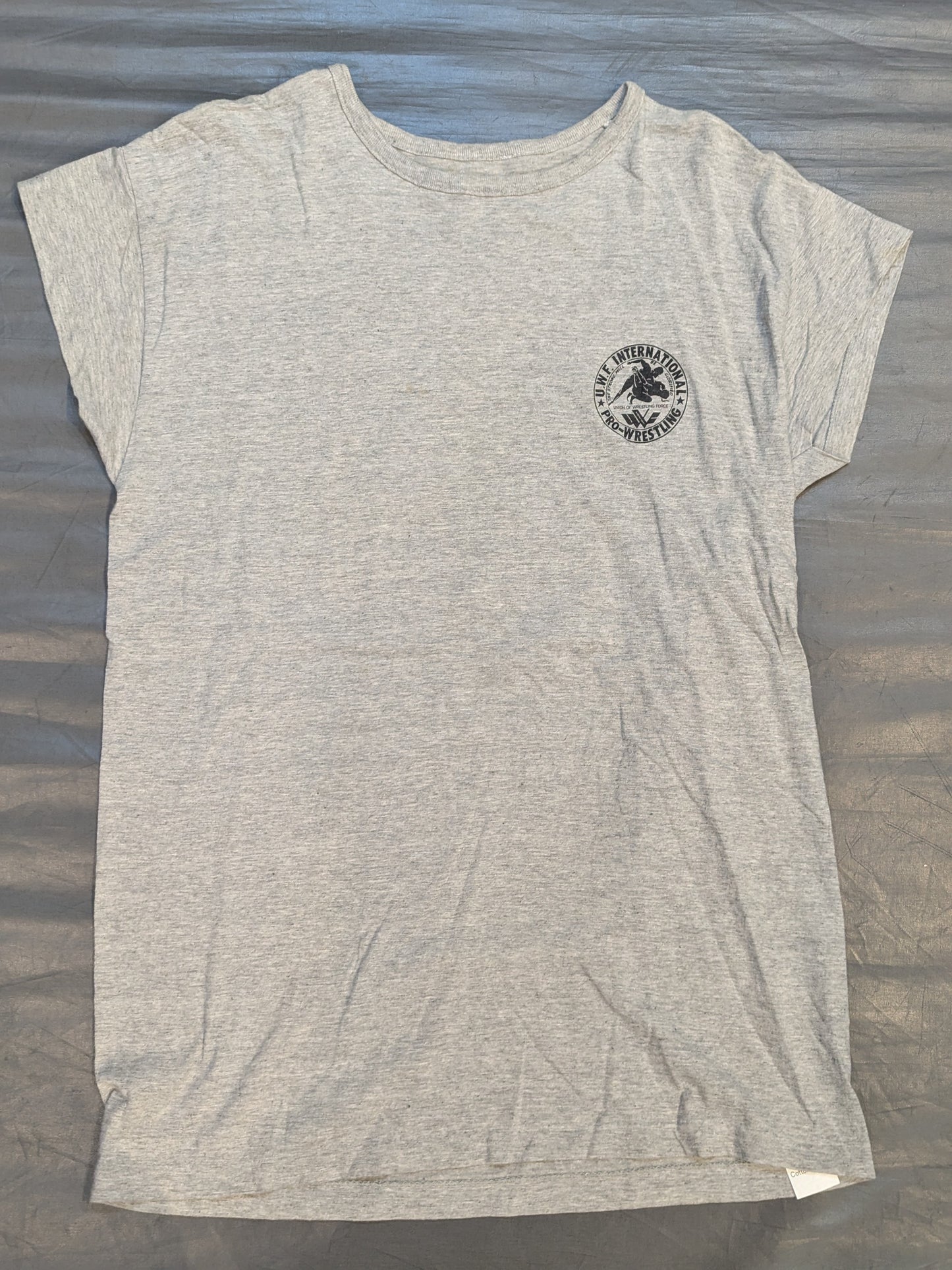 UWF INTERNATIONAL ロゴTシャツ②(グレー)