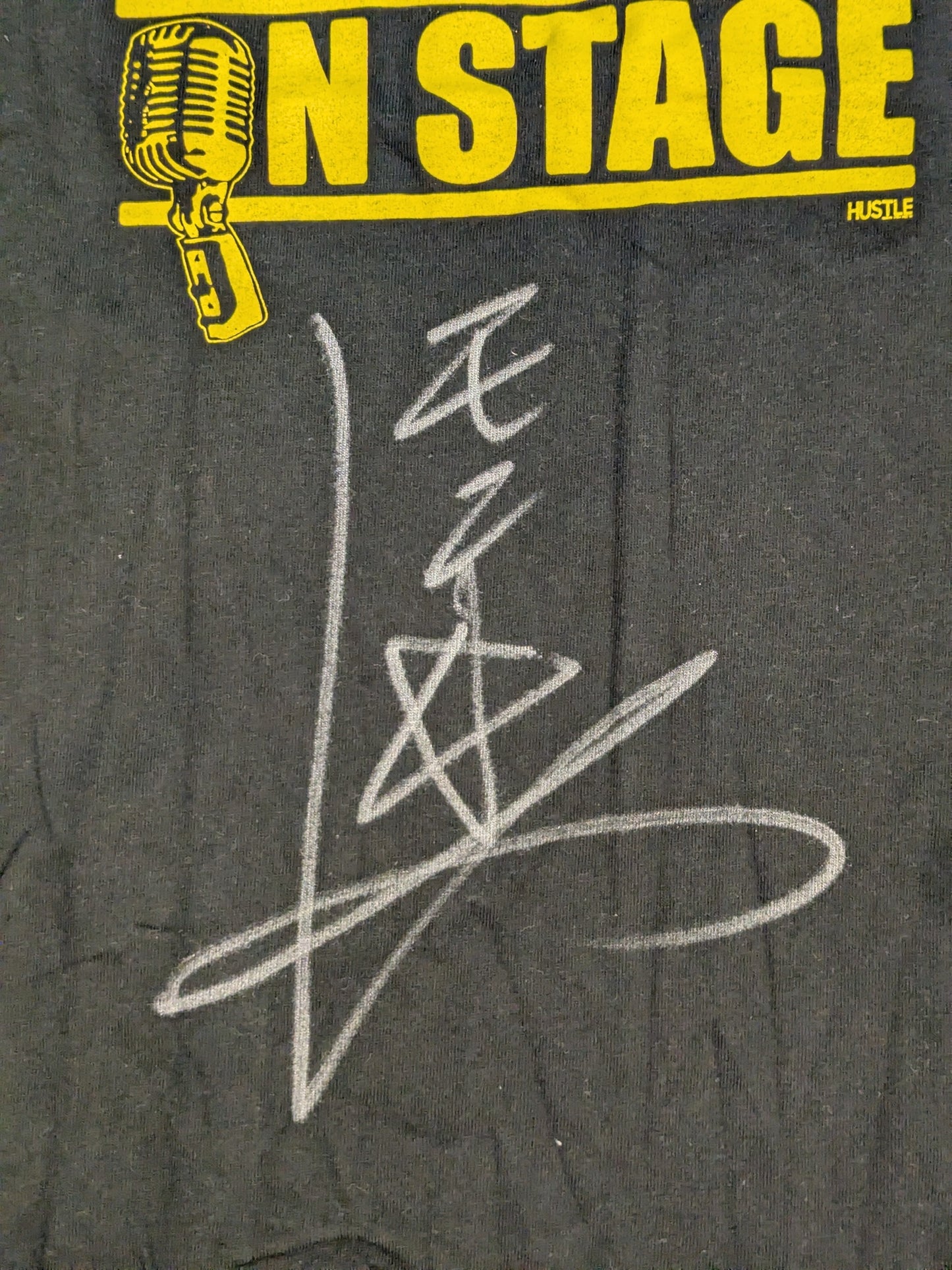 【hand signed autograph】 Monster K (Toshiaki Kawada) "SONG DANCE FIGHT" T-shirt