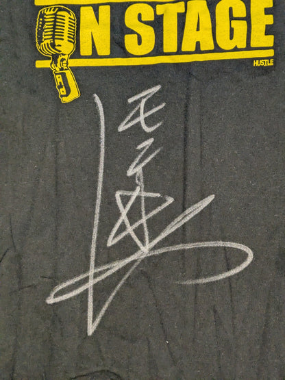 【hand signed autograph】 Monster K (Toshiaki Kawada) "SONG DANCE FIGHT" T-shirt