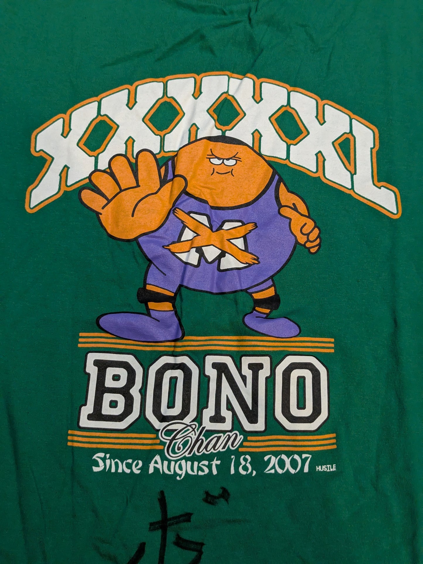 【hand signed autograph】Bono-chan "XXXXXXL" Illustration T-shirt