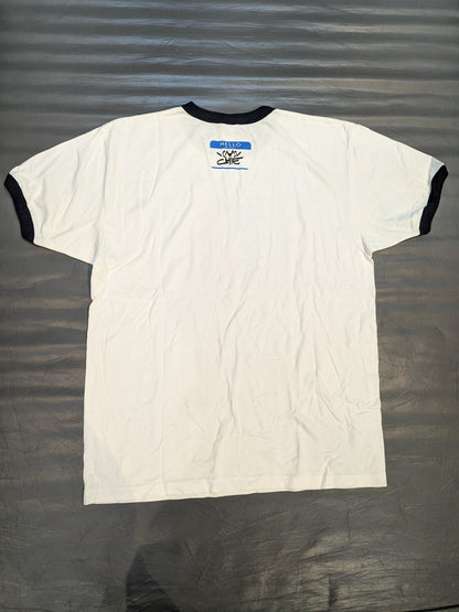 [\(^o^)/ Chie & KUSHIDA 2 hand signed autographs] \(^o^)/ Chie 'Hustle' Silhouette T-shirt