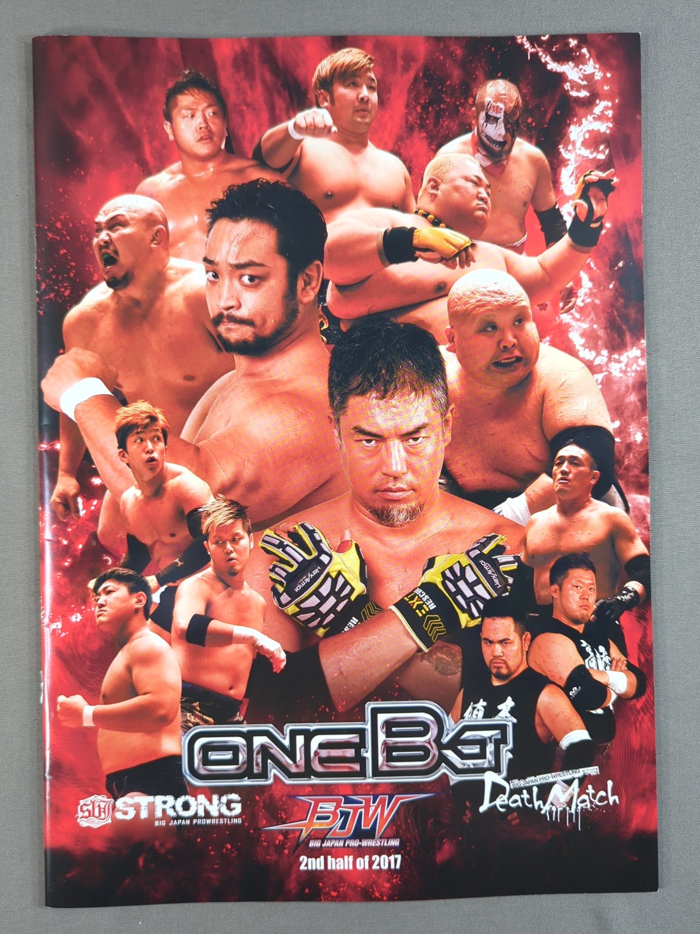 【竹田誠志 直筆サイン入り】大日本プロレス BJW ONE BJ