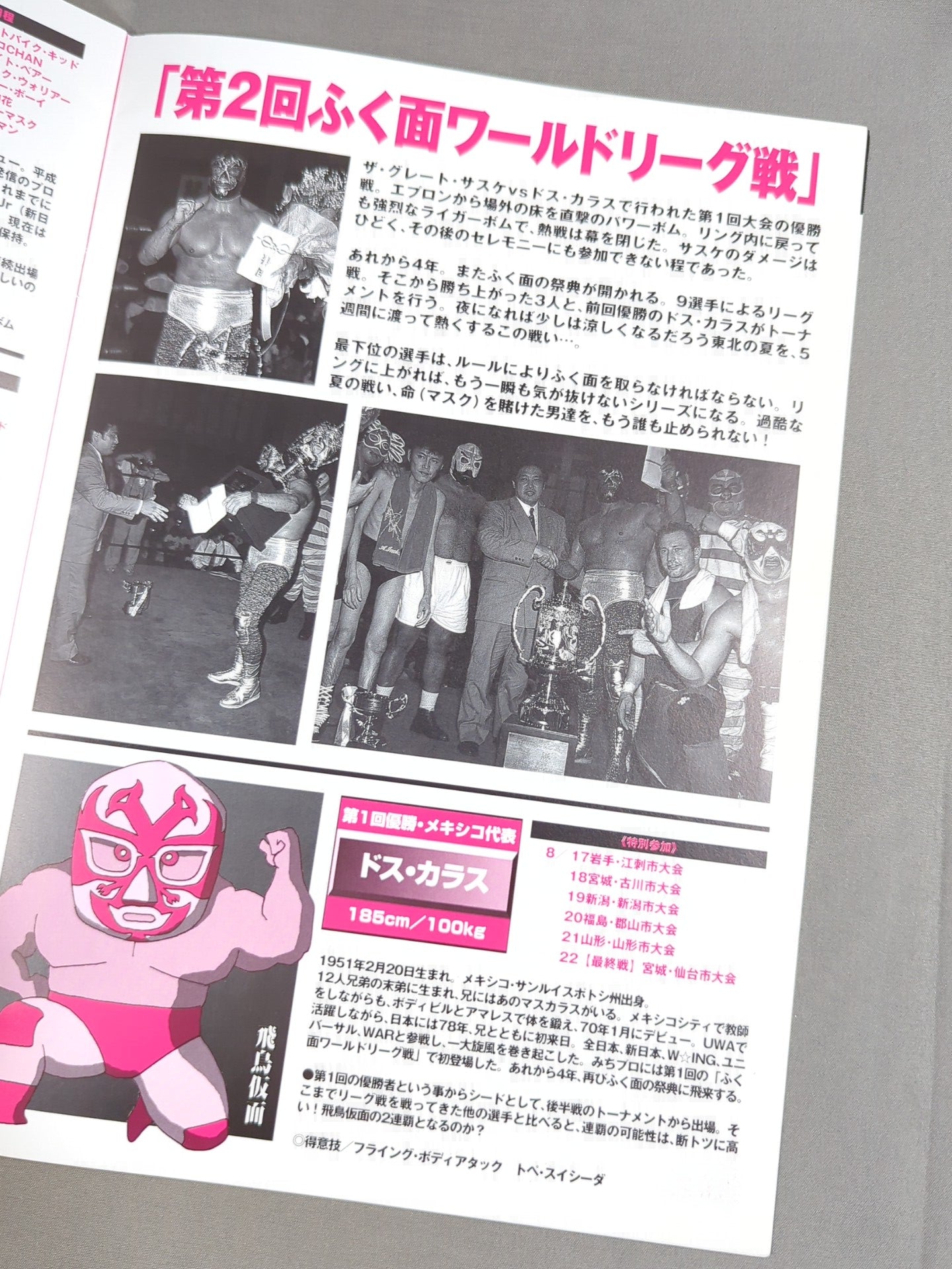 【半券付】第2回ふく面ワールドリーグ戦