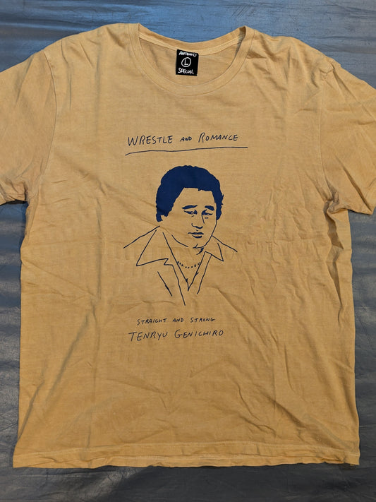 天龍源一郎「WRESTLE AND ROMANCE」Tシャツ