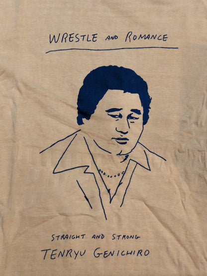 天龍源一郎「WRESTLE AND ROMANCE」Tシャツ