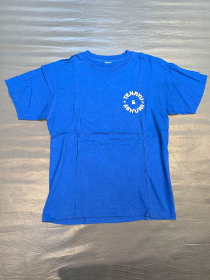 天龍源一郎＆阿修羅・原「REVOLUTION」Tシャツ①(ブルー×ホワイト)